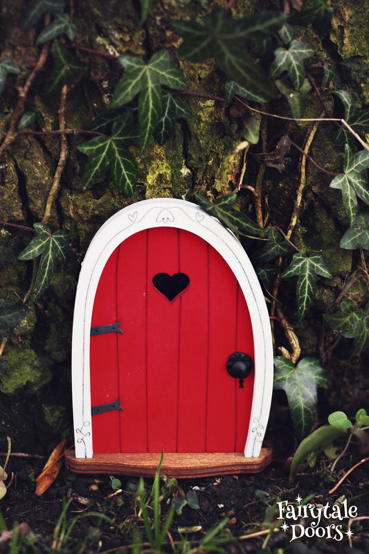 Fairy Door 'Bella' in Red