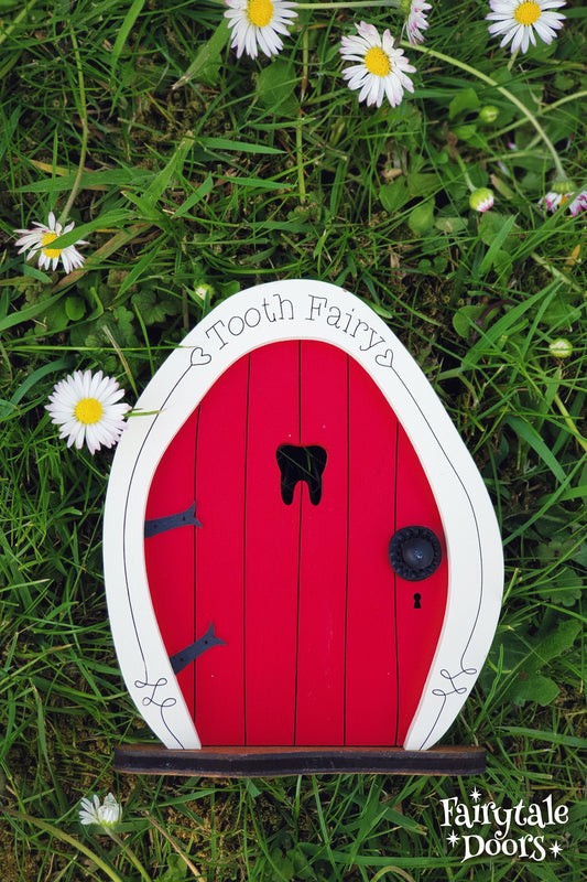Tooth Fairy Door in Red
