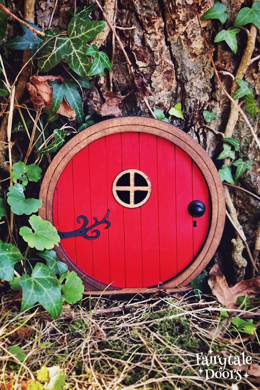 Fairy Door 'Otis' in Red