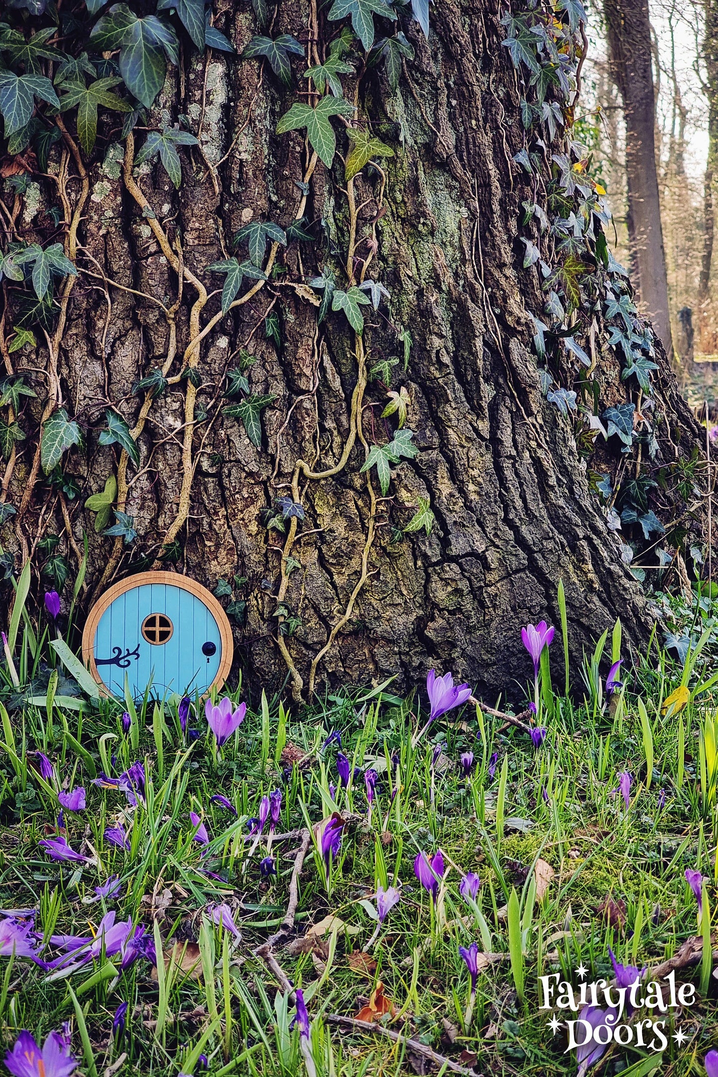 Fairy Door 'Otis' in Blue