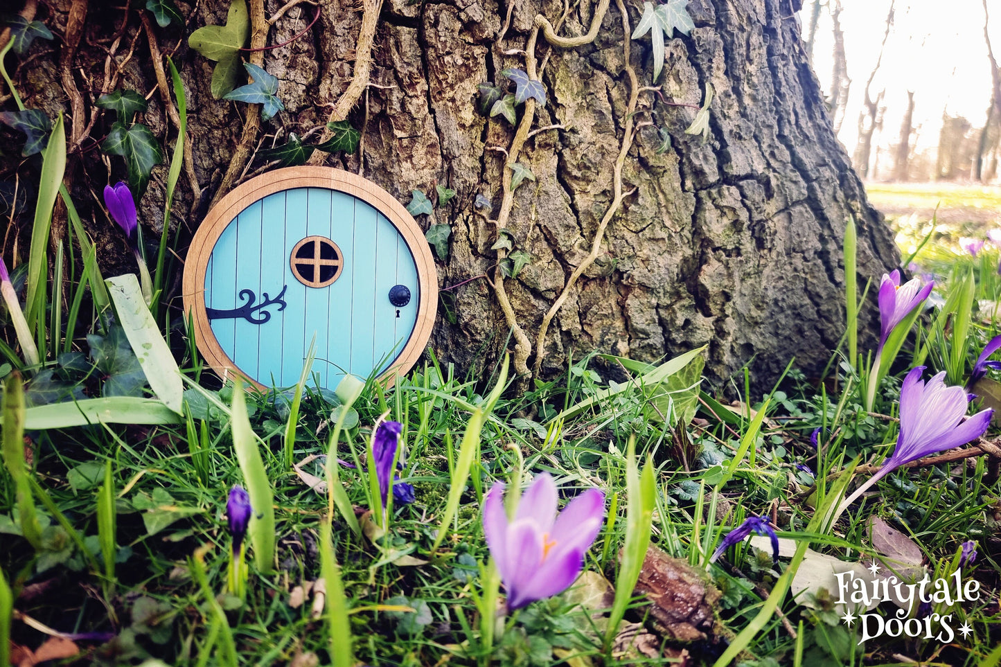 Fairy Door 'Otis' in Blue