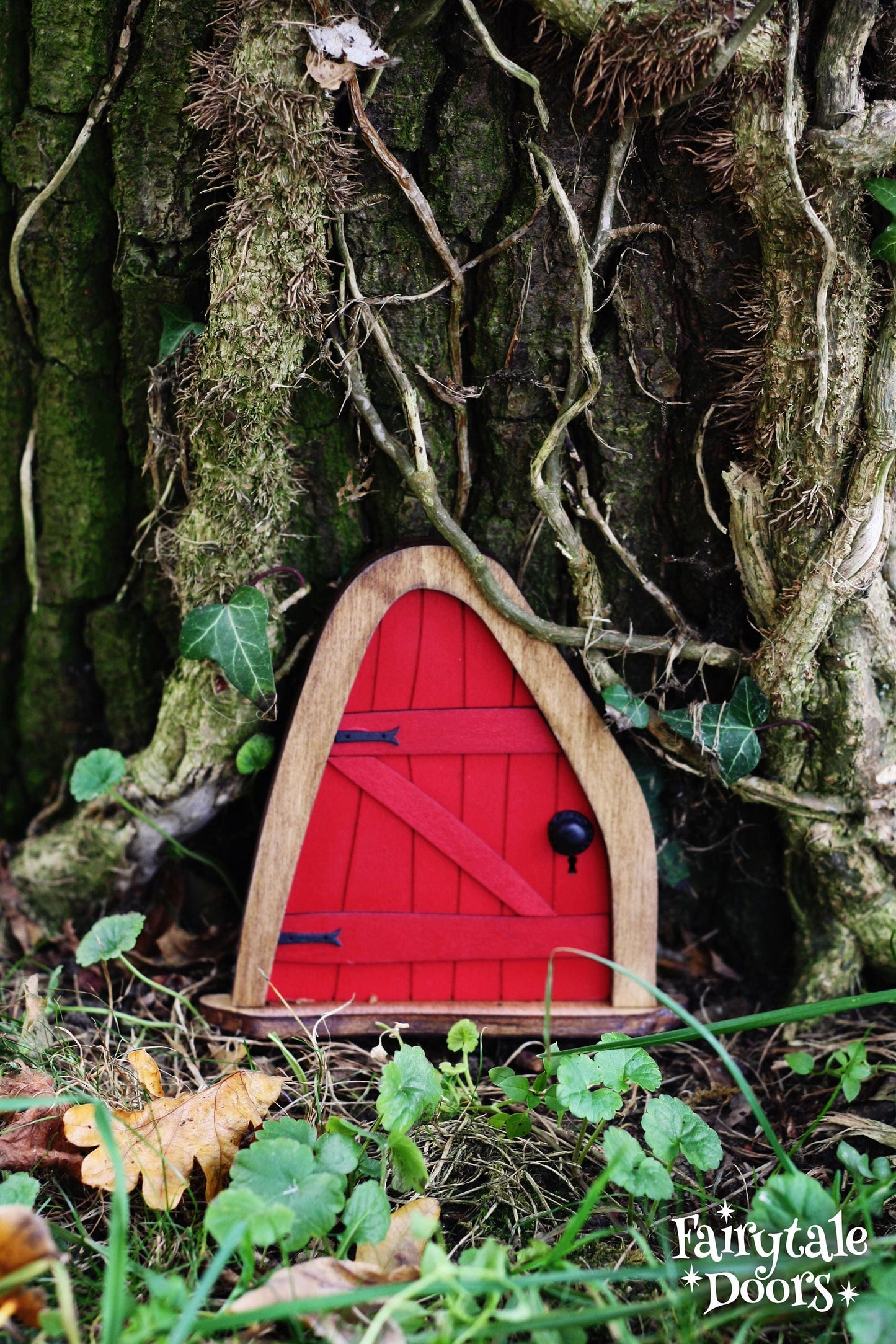 Fairy Door 'Iris' in Red