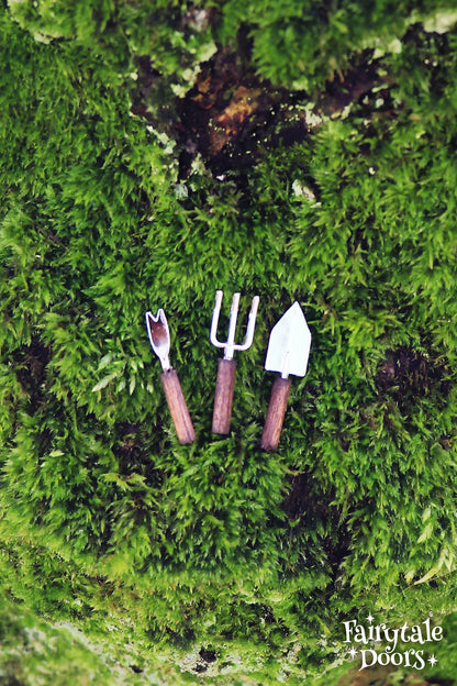 Miniature garden tools
