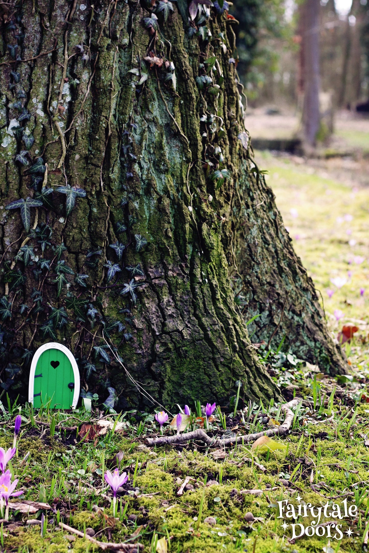 Fairy Door 'Bella' in Green