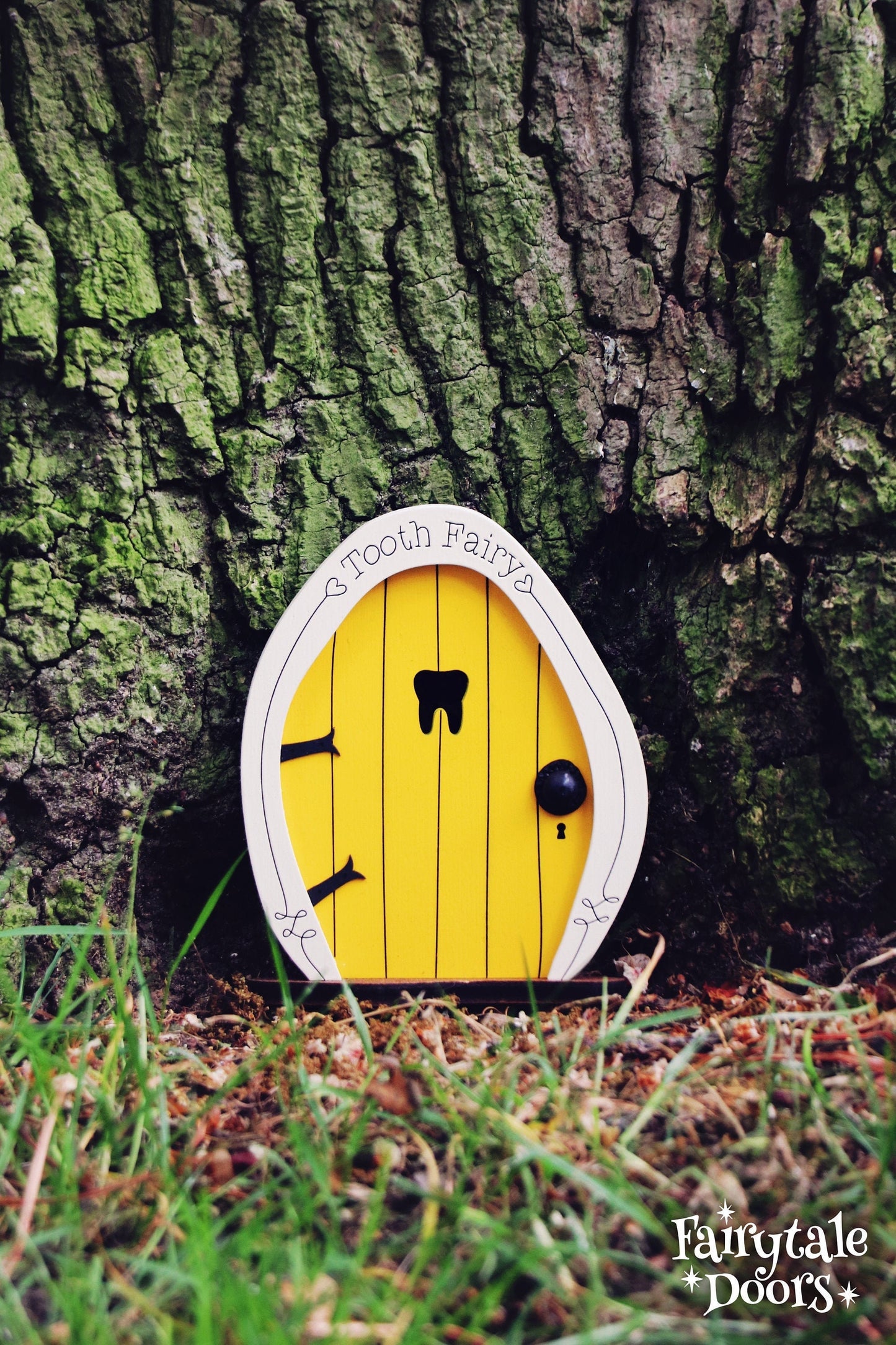 Tooth Fairy Door in Yellow