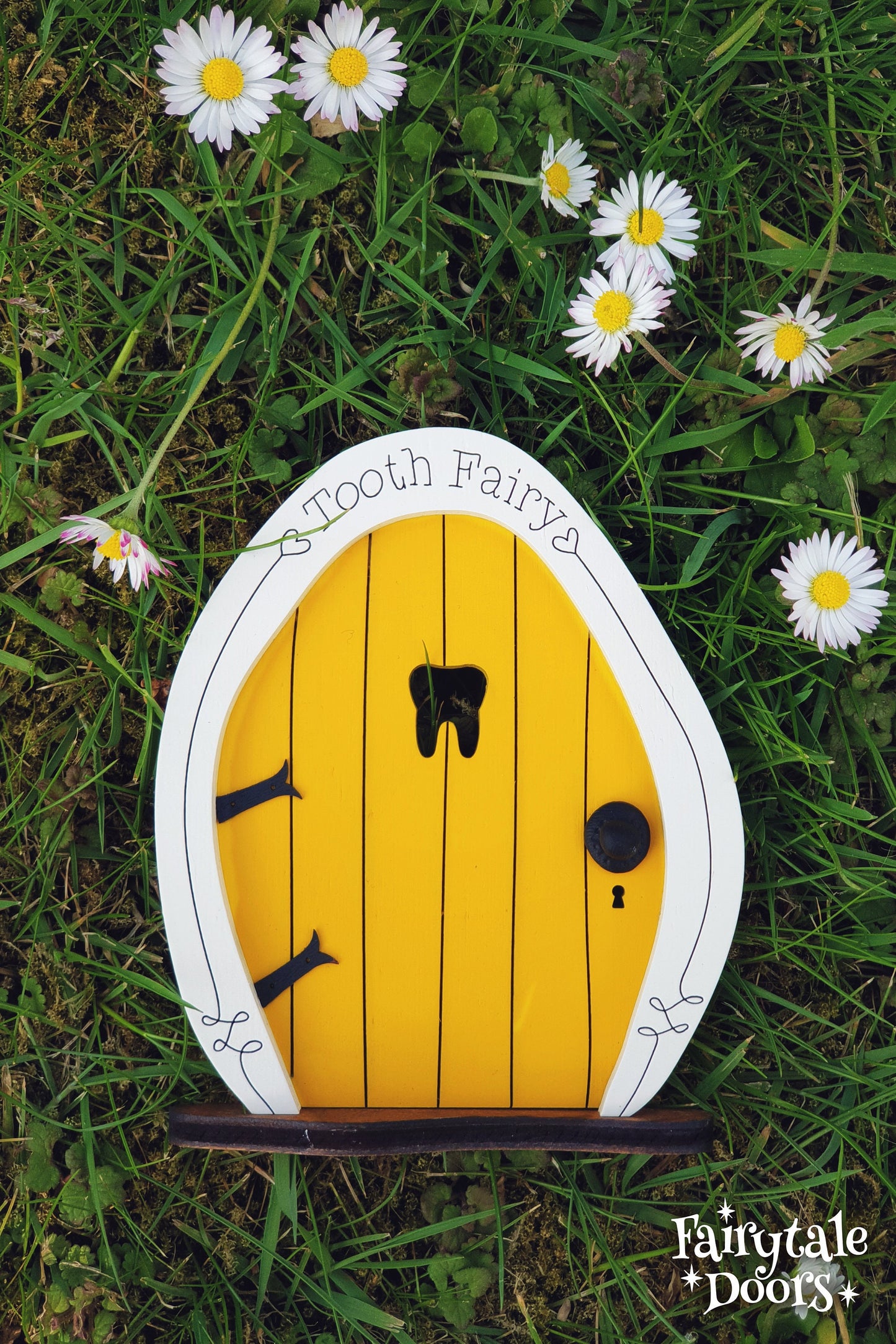 Tooth Fairy Door in Yellow