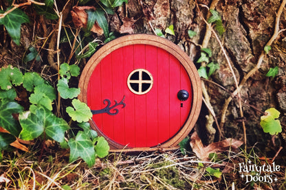 Fairy Door 'Otis' in Red